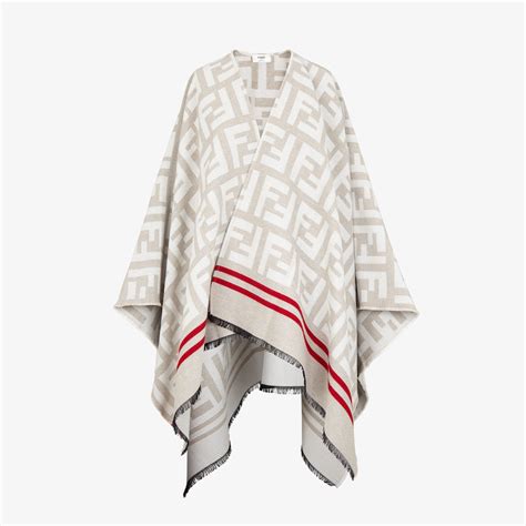 fendi poncho|fendi poncho ladies.